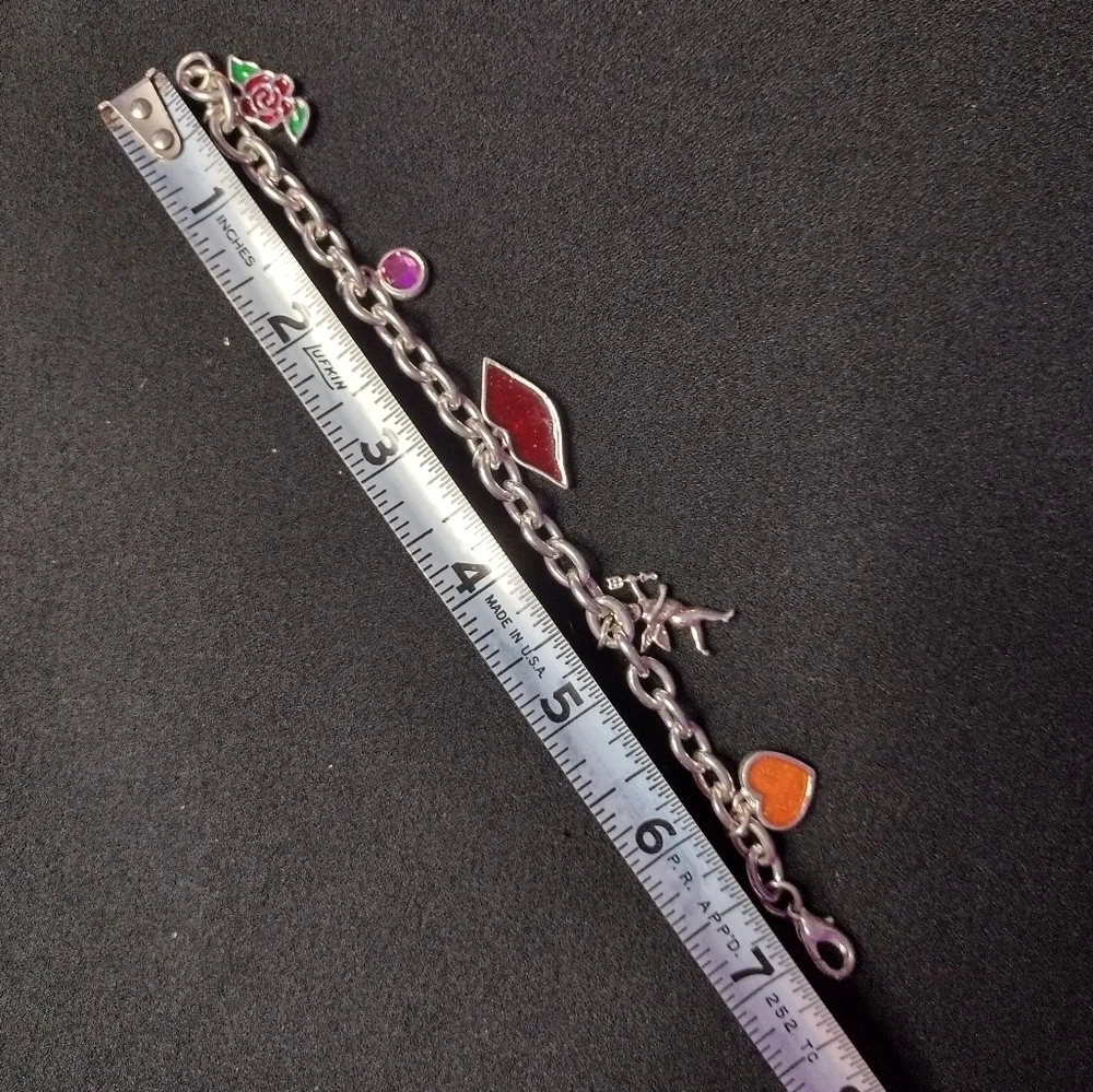 Silver Charm Bracelet